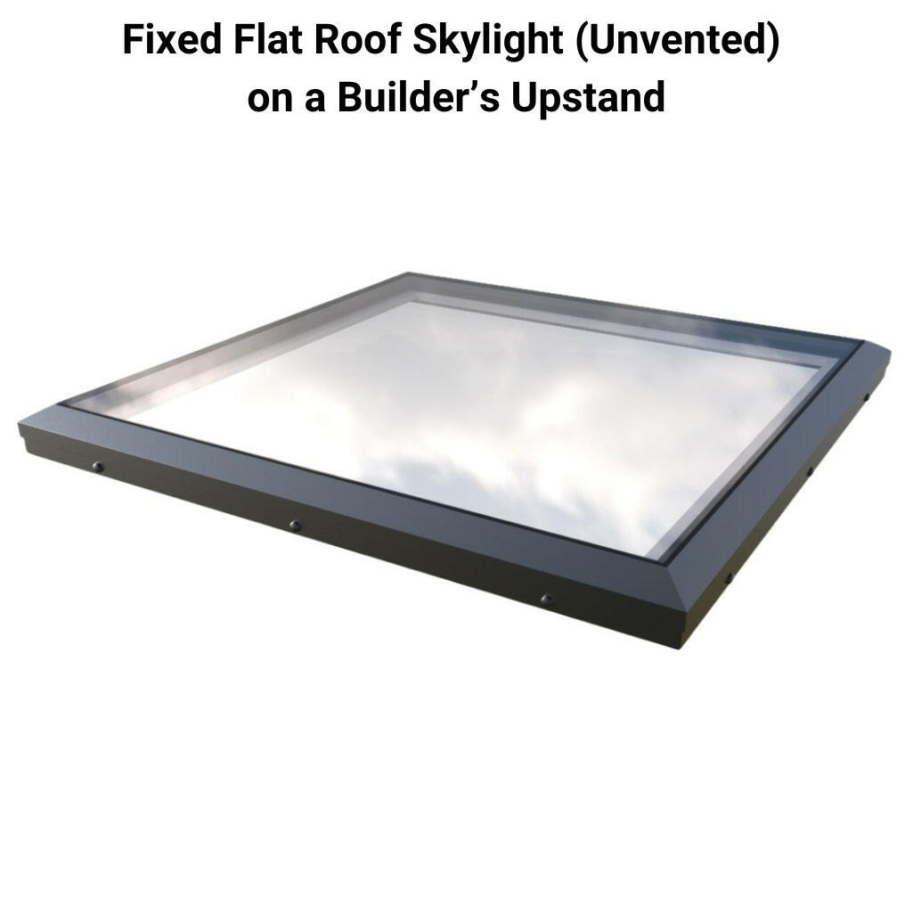 Brett Martin Custom Size Fixed Flat Roof Skylight.