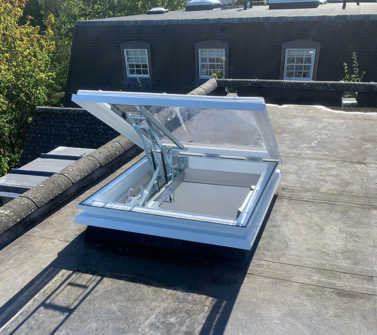 1500 x 1800 mm Smoke Vent Rooflight by Mardome.