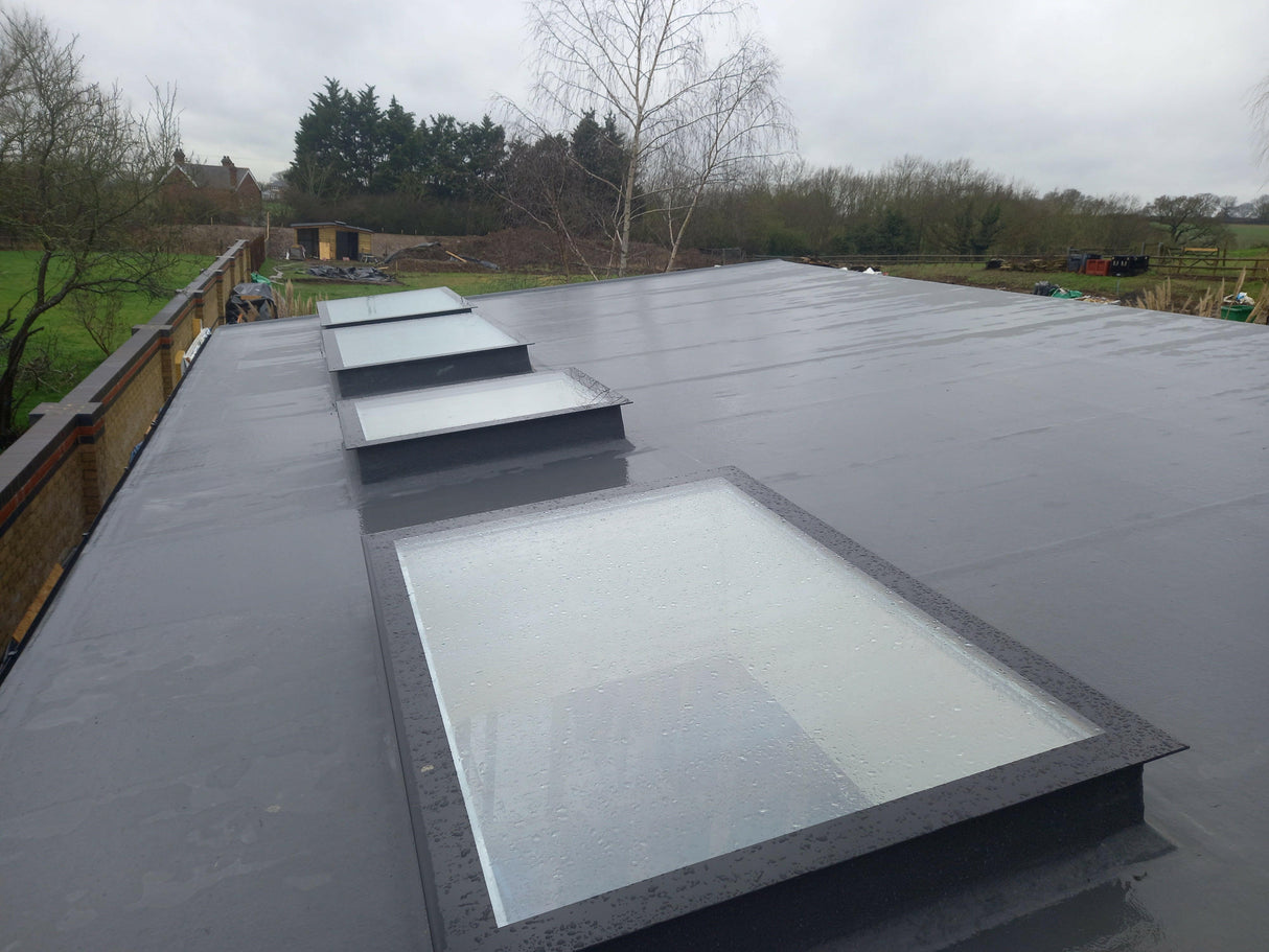 LD Frameless Triple Glazed Flat Roof Skylight.