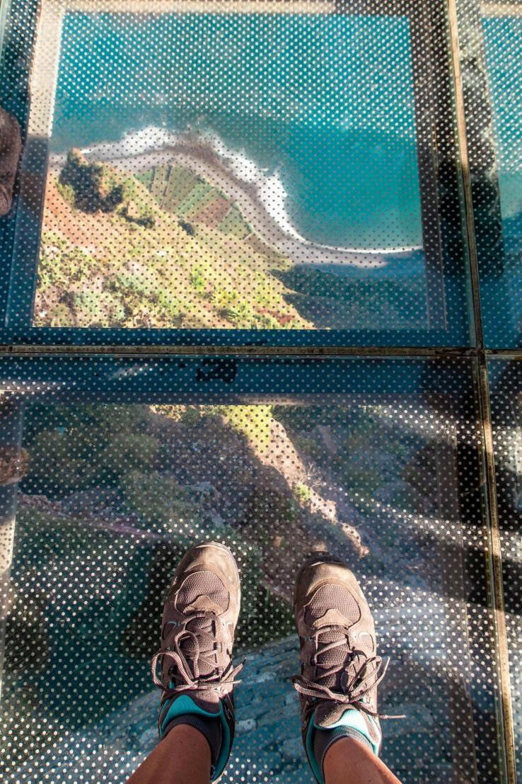 1000 x 1000 mm Frameless Walk-on Skylight.