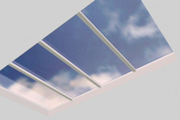 3000 x 5500 mm Fixed Glass Link Modular Skylight (4 Fixed 0 Opening).