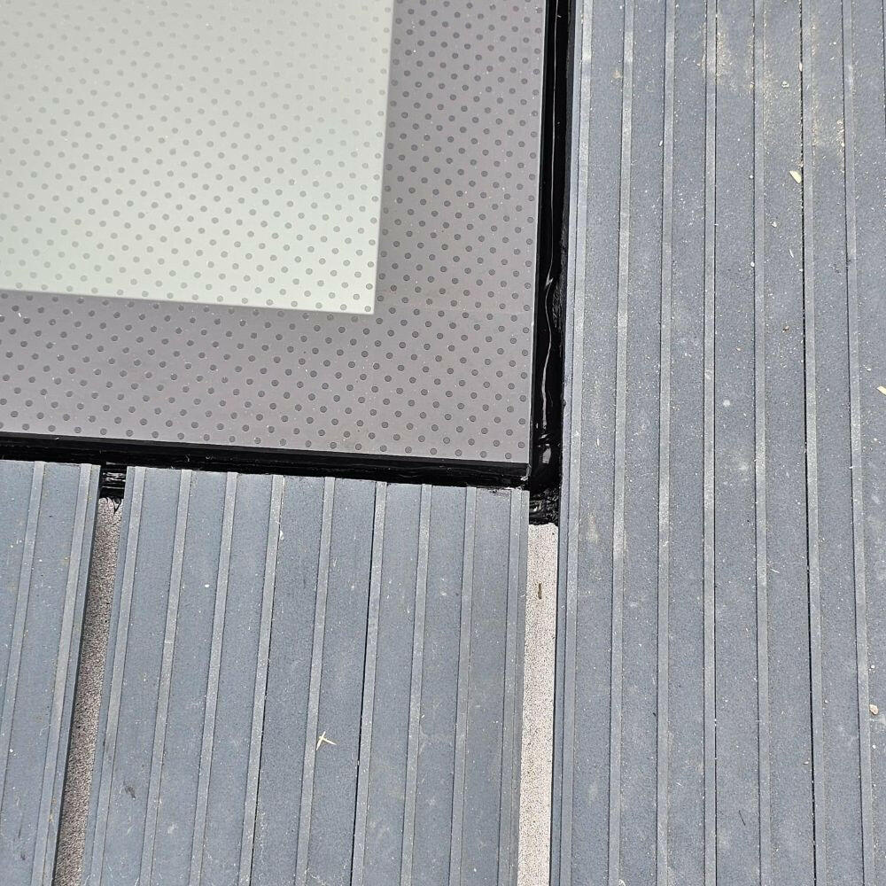 600 x 600 mm Frameless Walk-on Skylight.