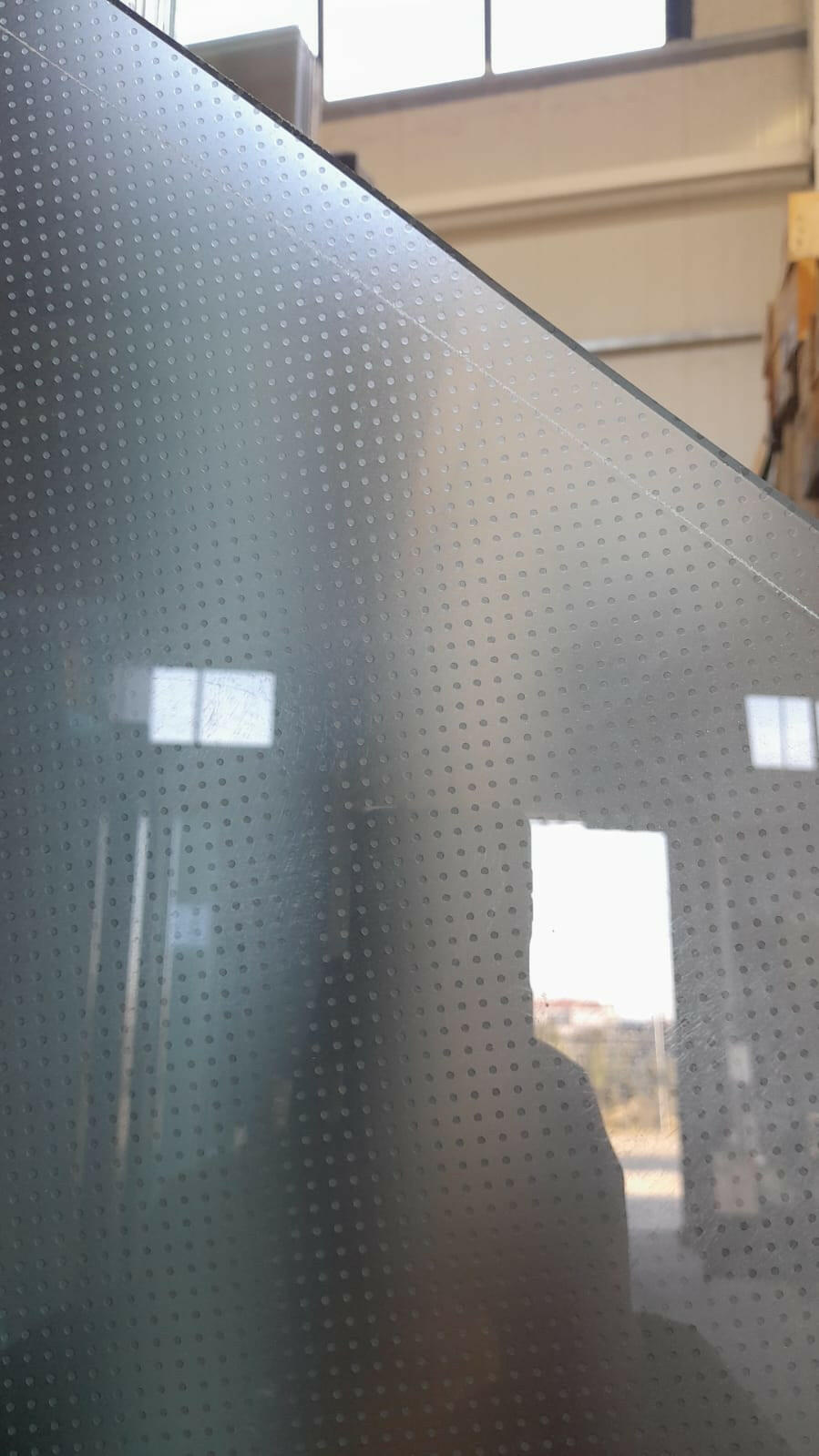 800 x 1000 mm Frameless Walk-on Skylight.