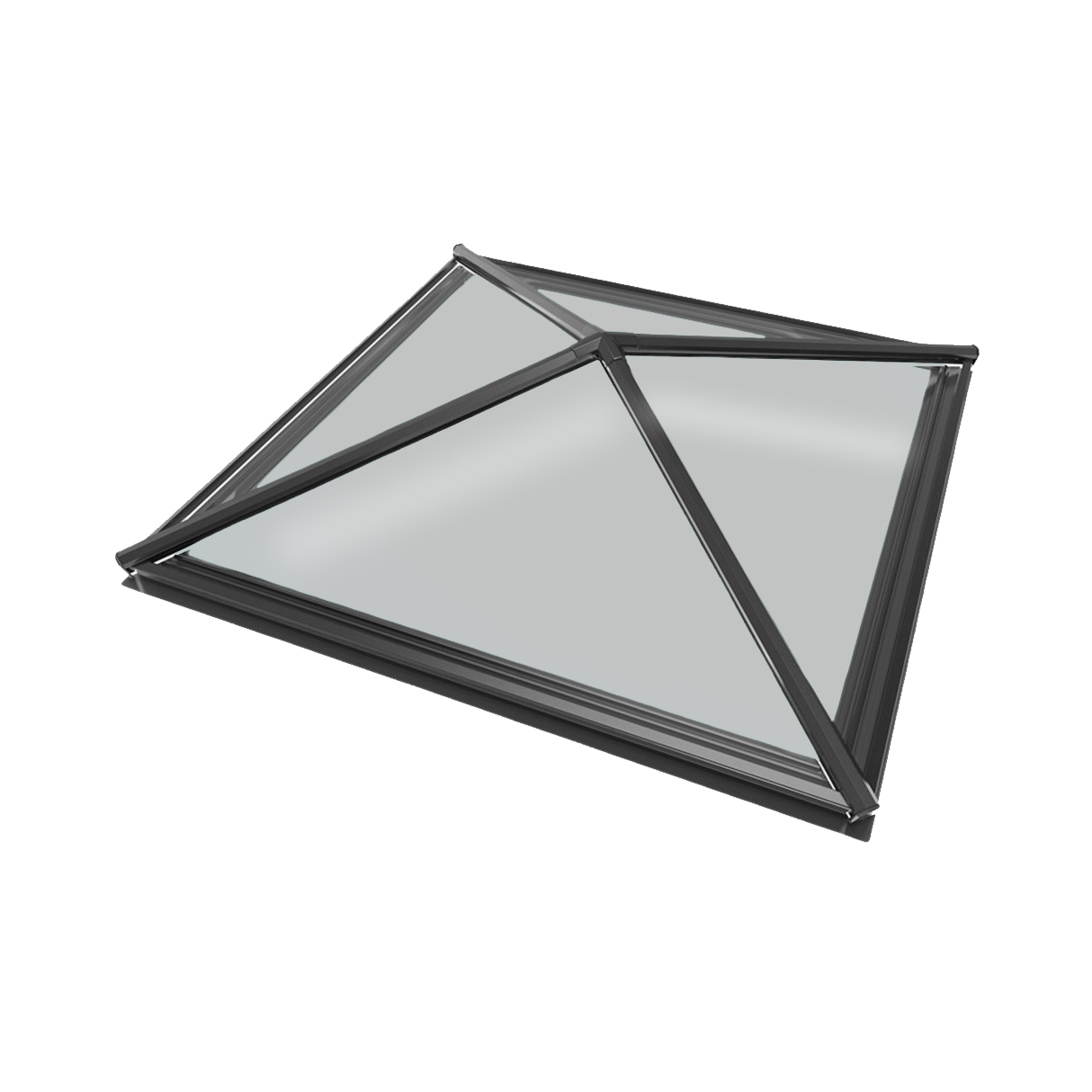 1750 x 1750 mm Stratus Aluminium Roof Lantern Style 8 (Pyramid).