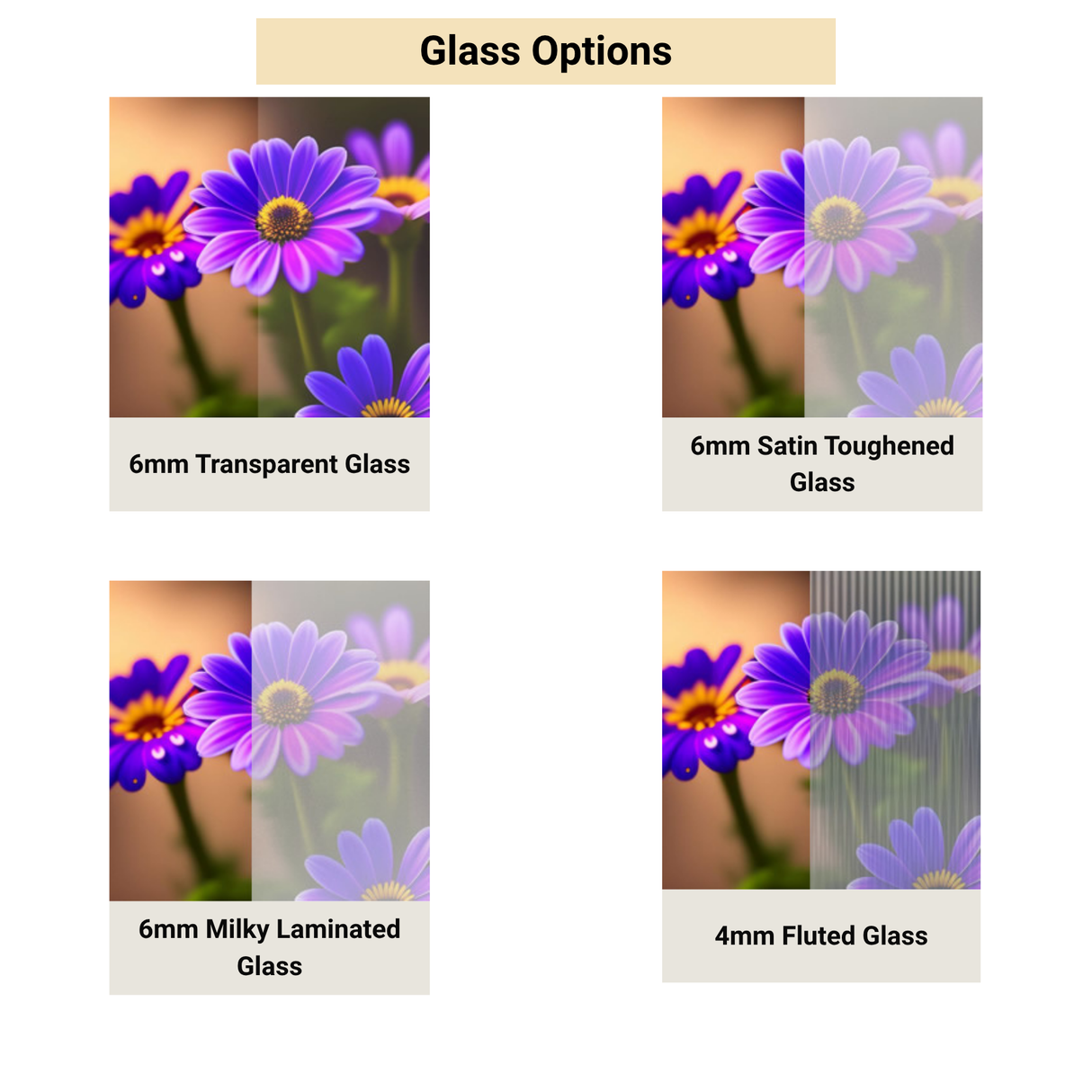 Custom Size 5 Panel Bi-Fold Steel Door