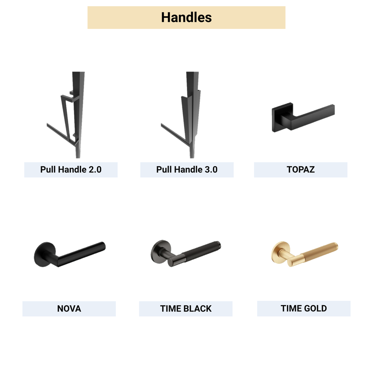 Custom Size 5 Panel Bi-Fold Steel Door