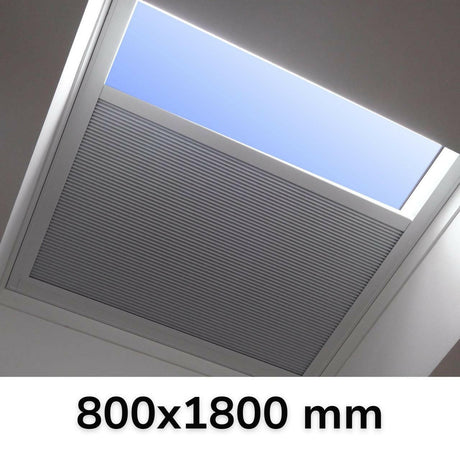 800 x 1800 mm LD Manual Blinds for Flat / Pitched Roof Skylights & Roof Lanterns.