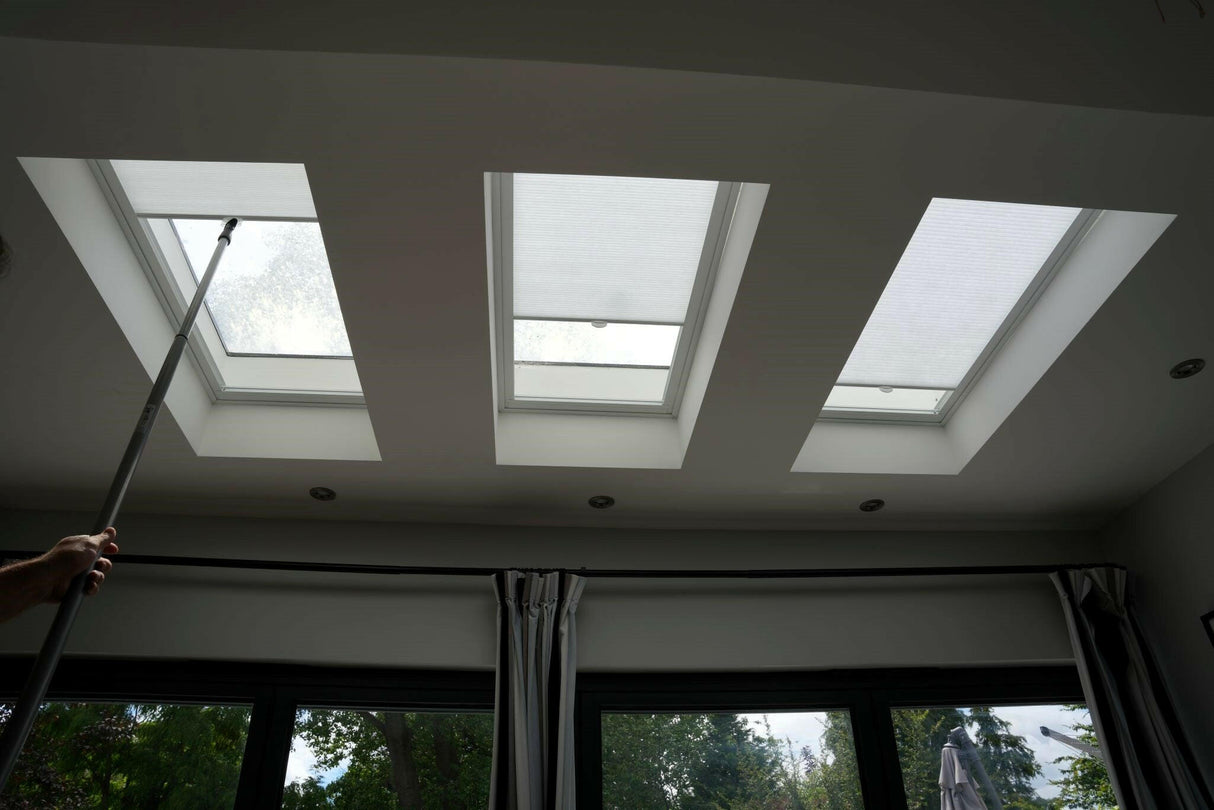 1000 x 1200 mm LD Manual Blinds for Flat / Pitched Roof Skylights & Roof Lanterns.