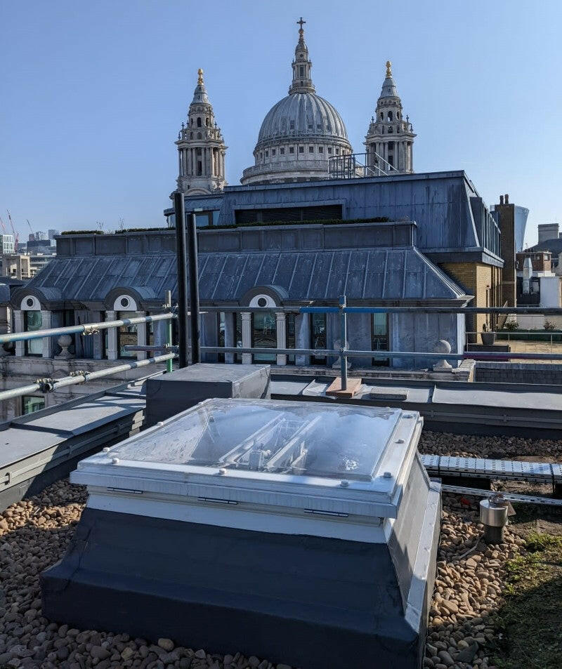 1350 x 1800 mm Smoke Vent Rooflight by Mardome.