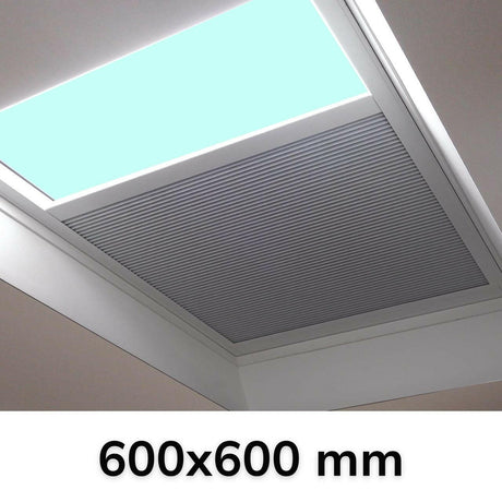 600 x 600 mm LD Electric Blinds for Flat / Pitched Roof Skylights & Roof Lanterns.