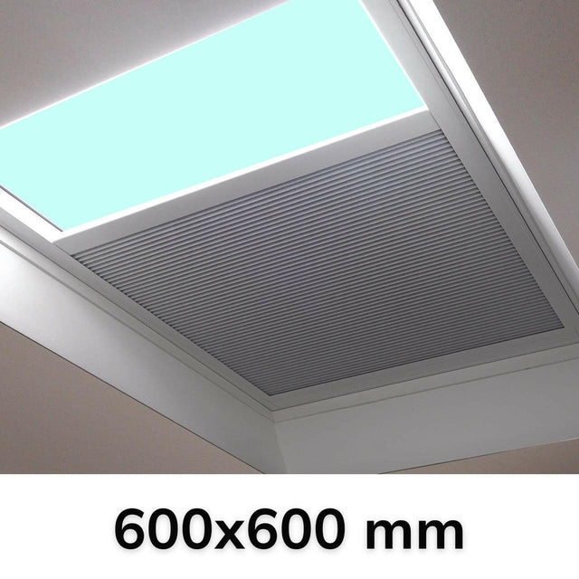 600 x 600 mm LD Electric Blinds for Flat / Pitched Roof Skylights & Roof Lanterns.