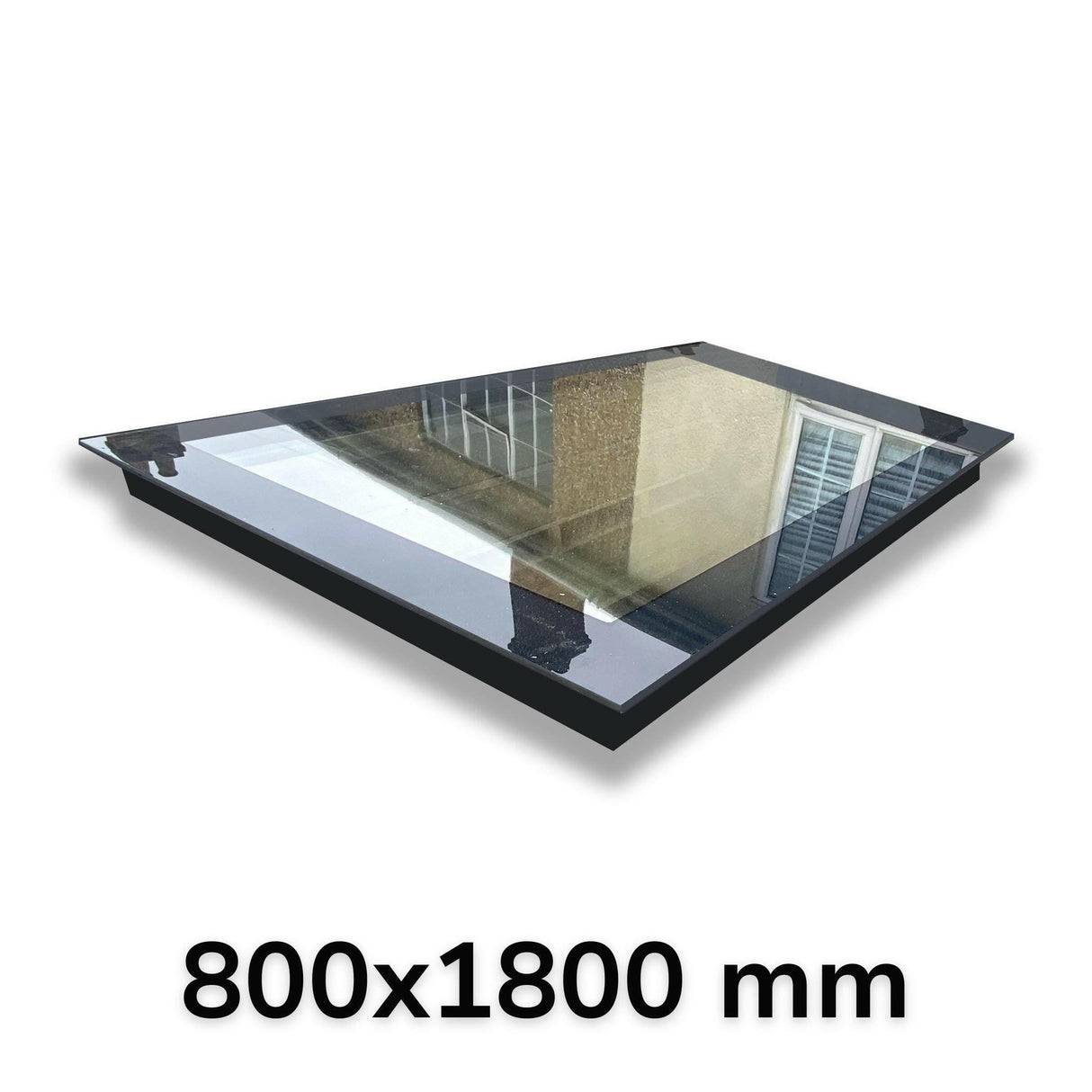 800 x 1800 mm LD Frameless Triple Glazed Flat Roof Skylight.