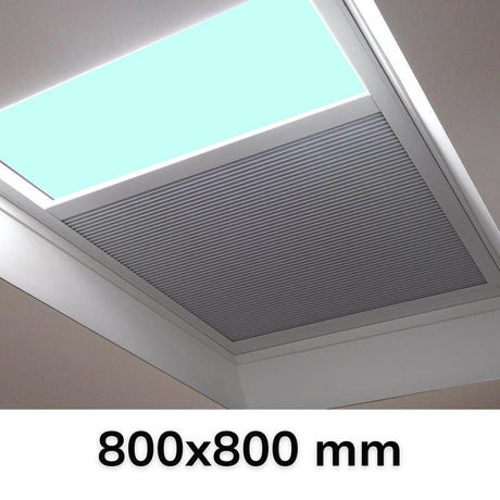 800 x 800 mm LD Electric Blinds for Flat / Pitched Roof Skylights & Roof Lanterns.