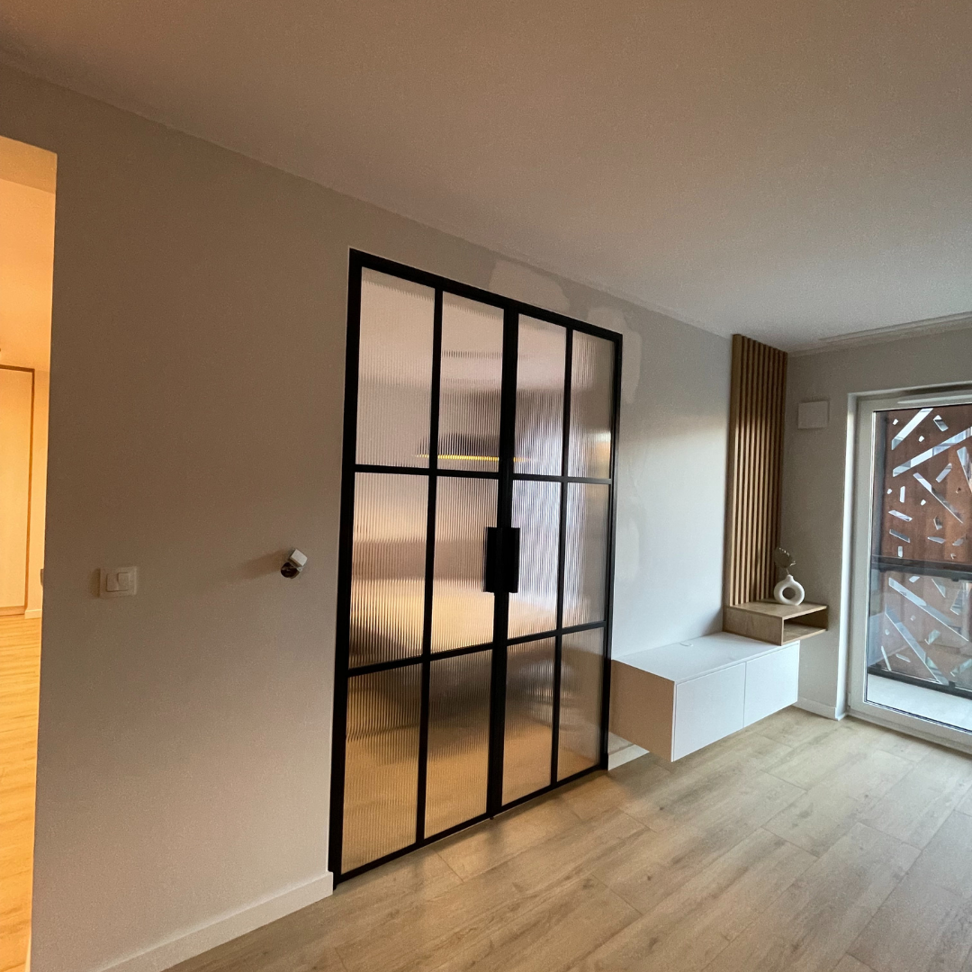 Dubbele stalen deur op maat