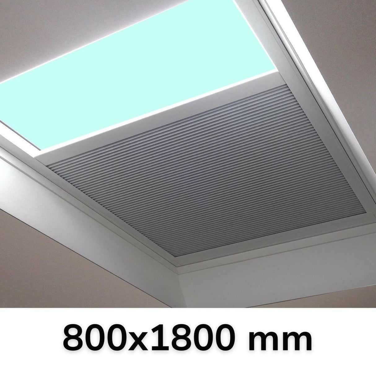 800 x 1800 mm LD Electric Blinds for Flat / Pitched Roof Skylights & Roof Lanterns.