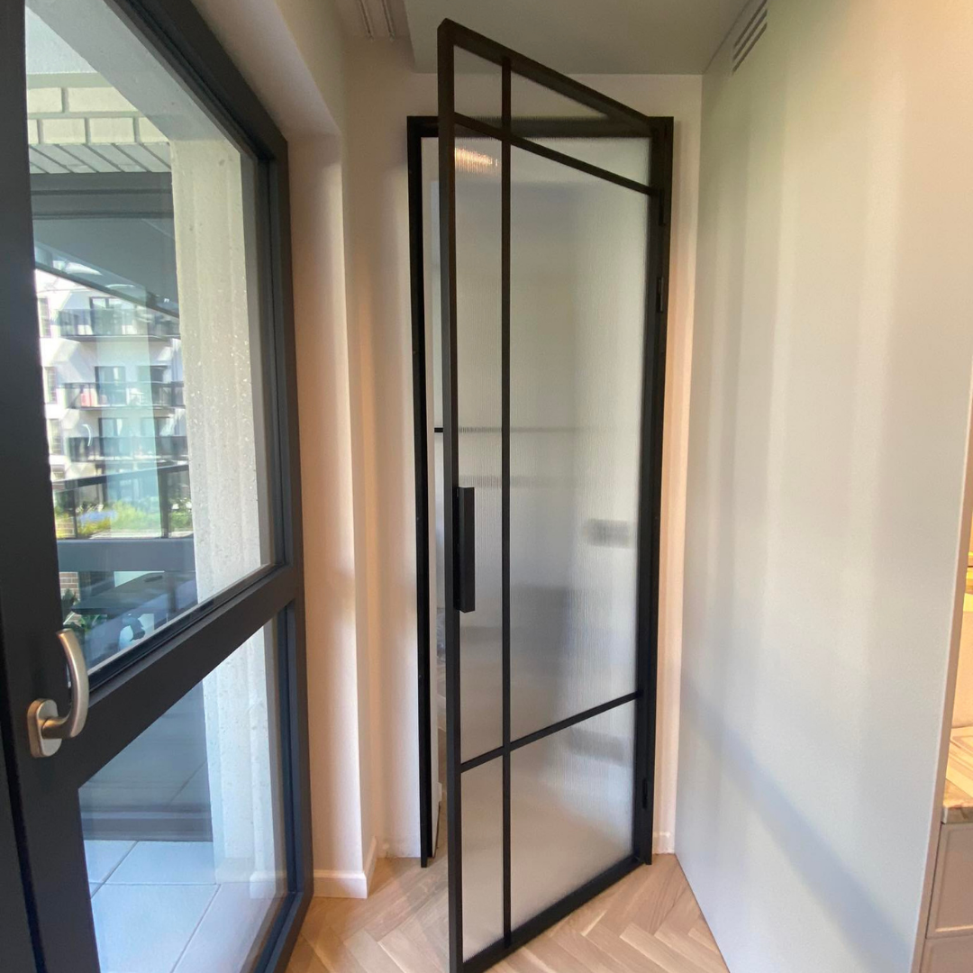 Custom Size Single Hinged Steel Door