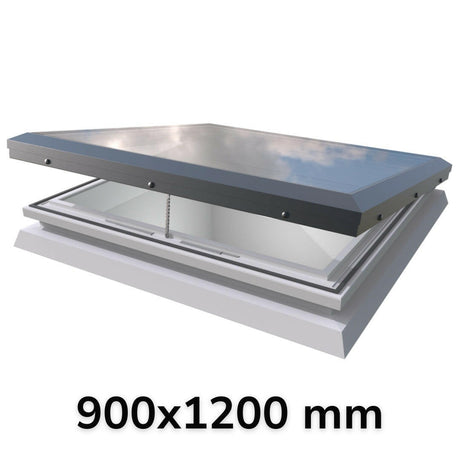 900 x 1200 mm Brett Martin Electric Opening Flat Roof Skylight.
