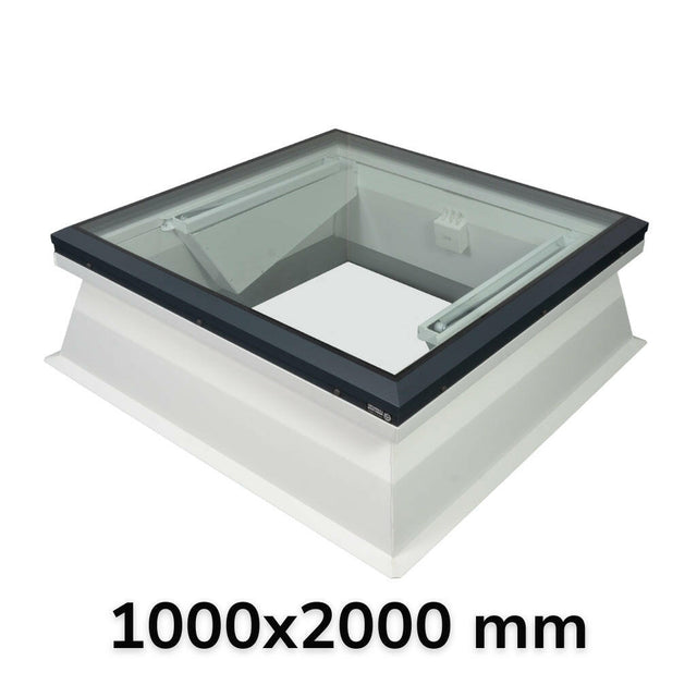 1000 x 2000 mm Brett Martin Flat Glass Access Hatch.