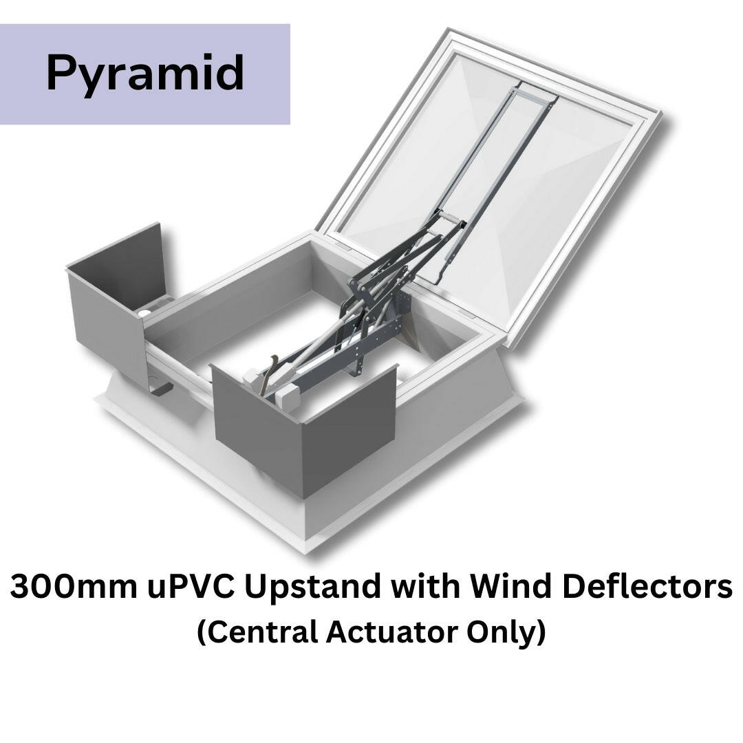 1350 x 1650 mm Smoke Vent Rooflight by Mardome.