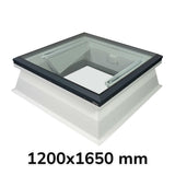 1200 x 1650 mm Brett Martin Flat Glass Access Hatch.