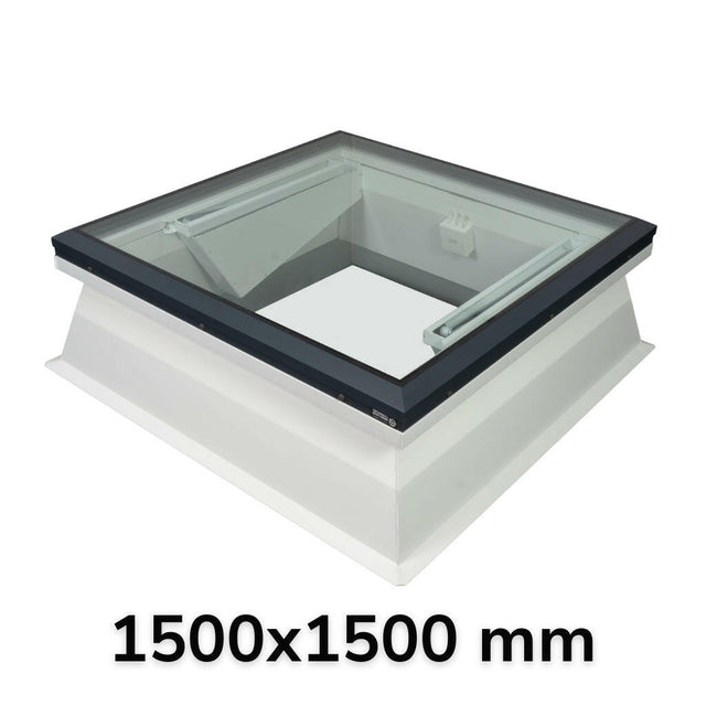 1500 x 1500 mm Brett Martin Flat Glass Access Hatch.
