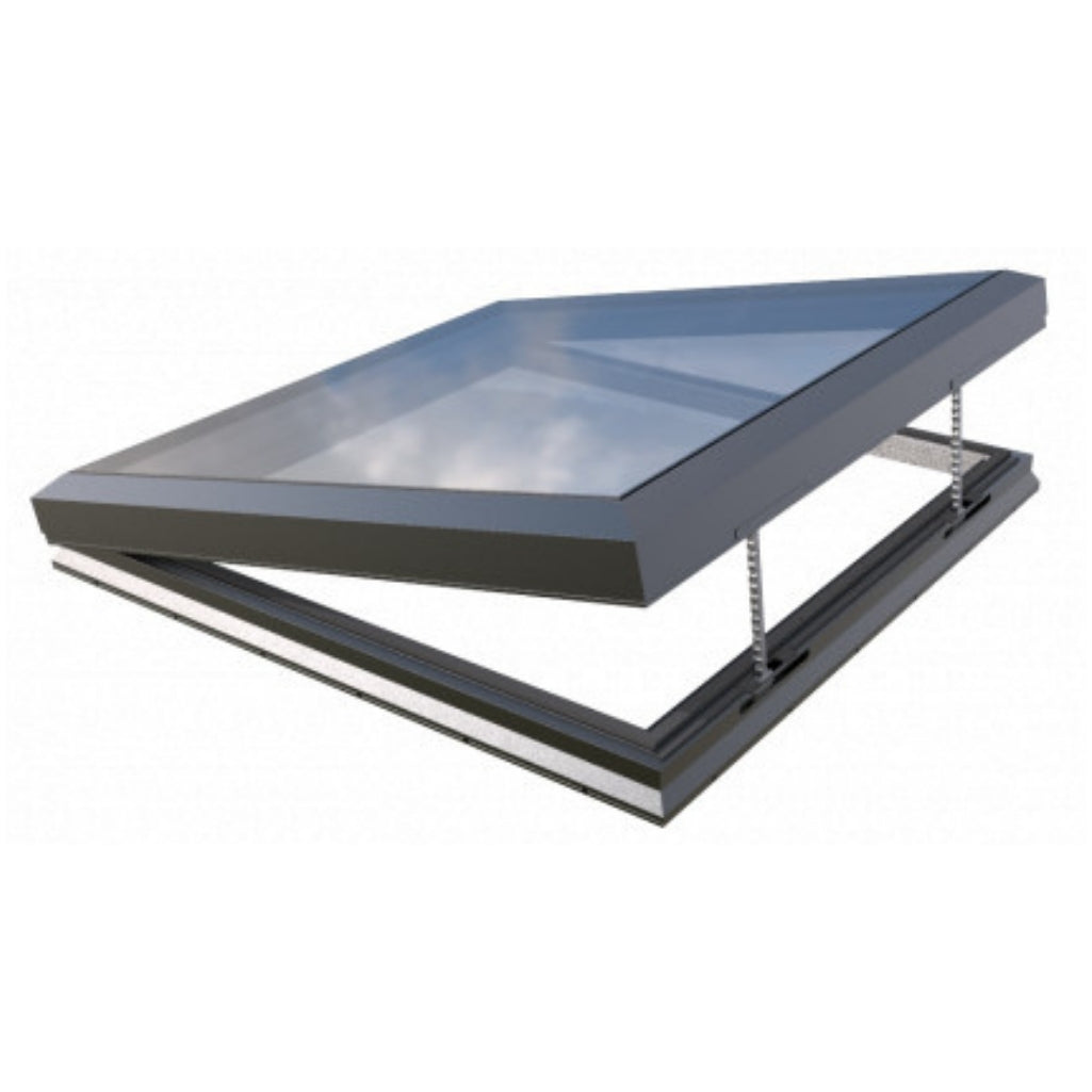 150 x 150 cm Elektrisch openend enkel modulair daklicht (Premium assortiment)