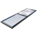 150 x 500 cm Vast modulair daklicht (2 vaste 0 openingen)