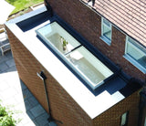 1500 x 5000 mm Fixed Glass Link Modular Skylight (2 Fixed 0 Opening).