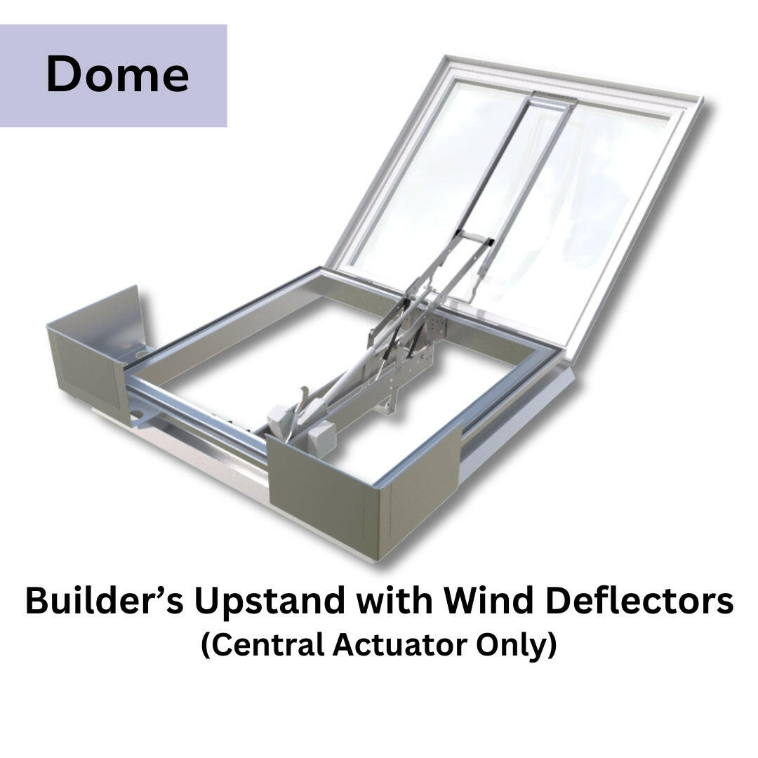 1050 x 1650 mm Smoke Vent Rooflight by Mardome.