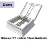 1350 x 1650 mm Smoke Vent Rooflight by Mardome.