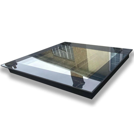 800 x 800 mm LD Frameless Triple Glazed Flat Roof Skylight.