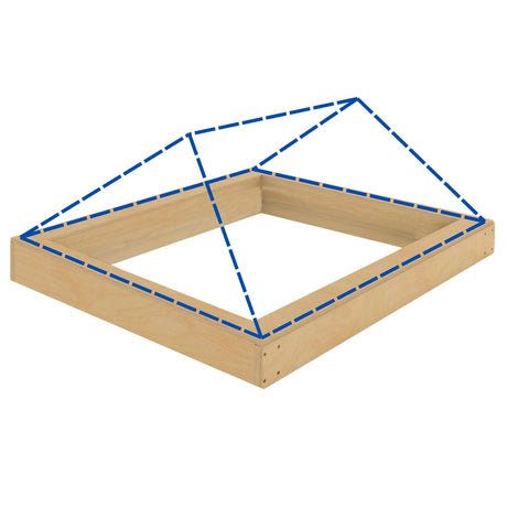 750 x 1250 mm Insulated Upstand for Roof Lantern.