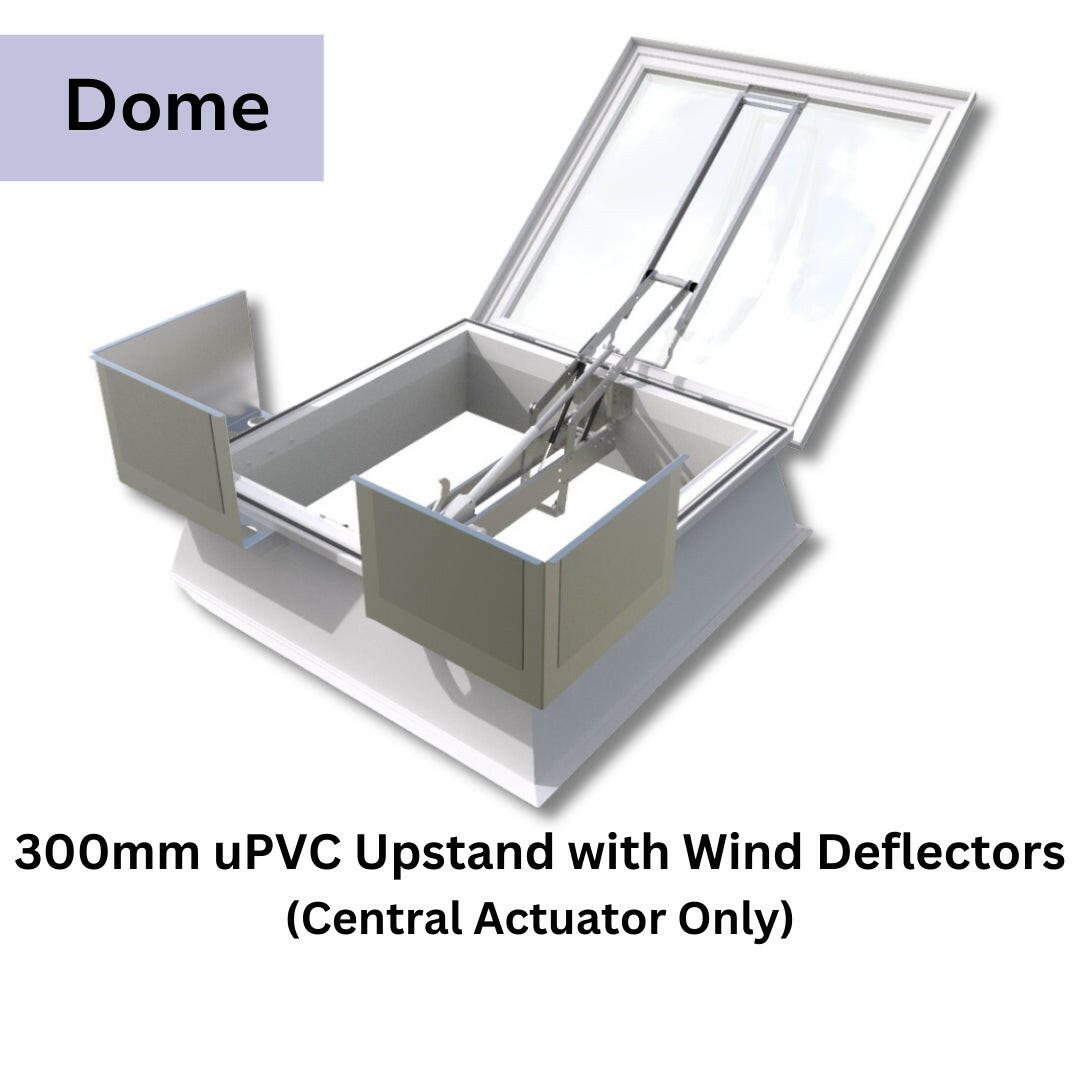 1650 x 1650 mm Smoke Vent Rooflight by Mardome.