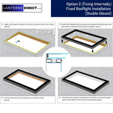1200 x 1800 mm LD Framed Pitched Roof Skylight.