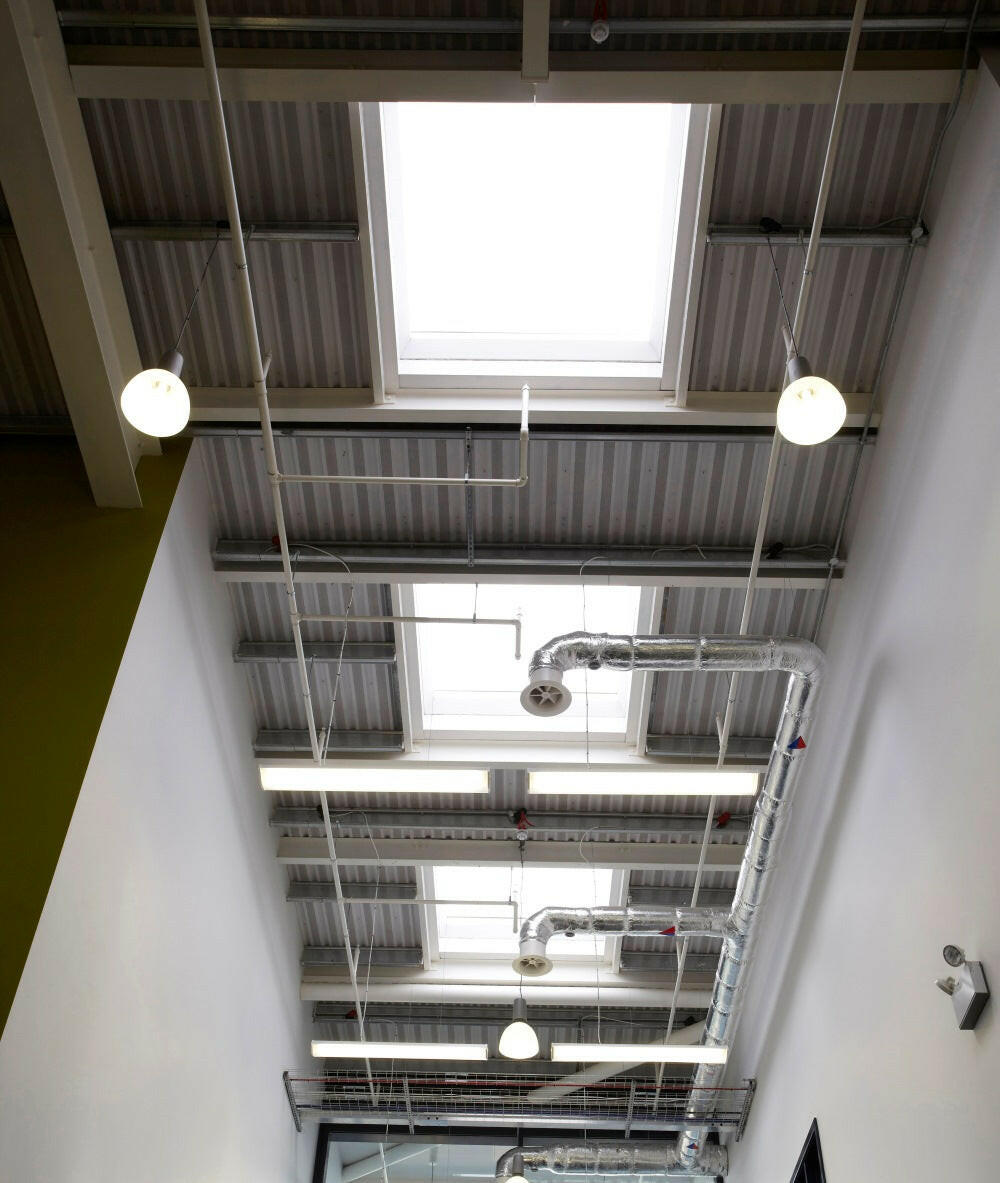 600 x 600 mm Polycarbonate Fixed Dome Rooflight by Mardome Trade.