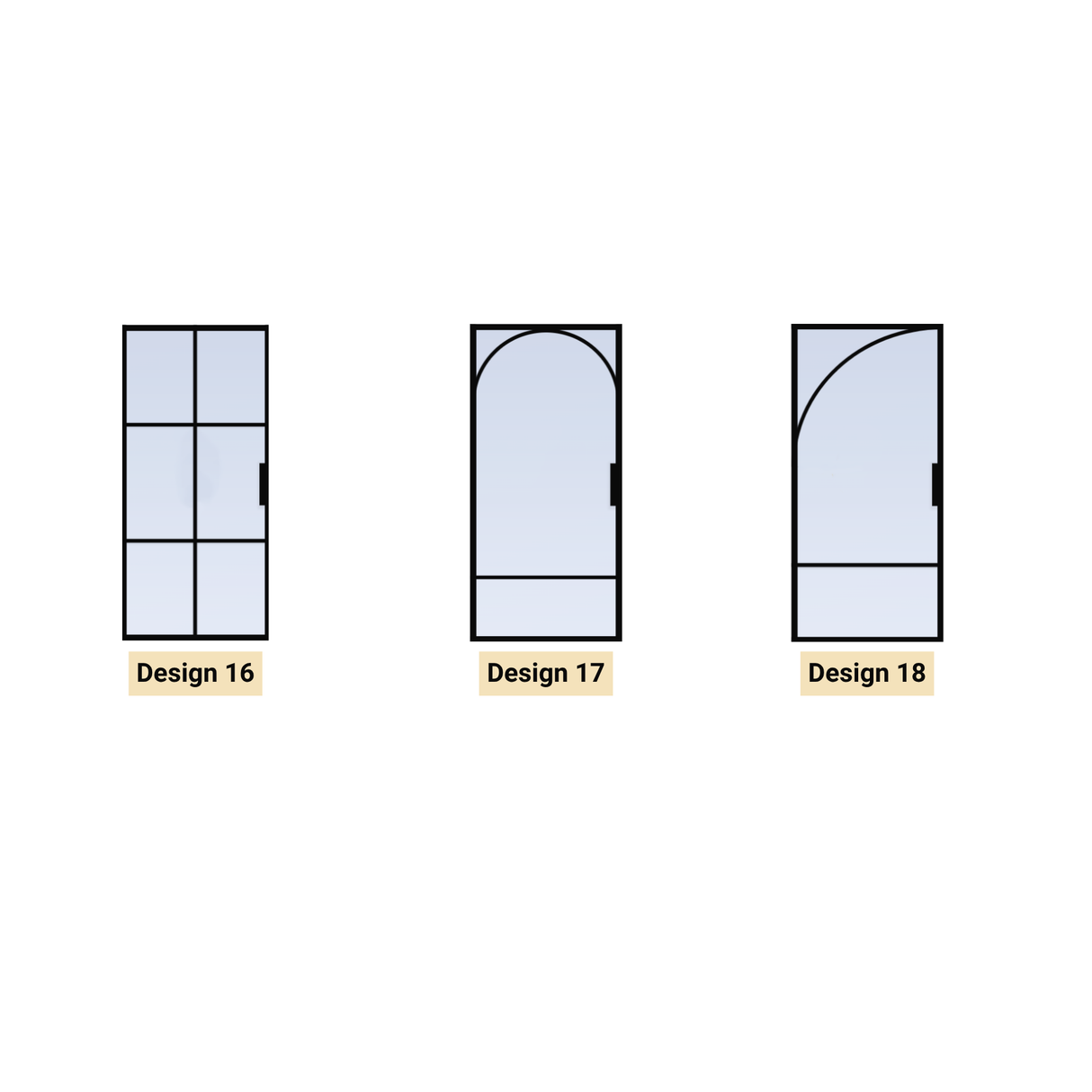Custom Size Single Hinged Steel Door