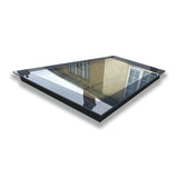 1000 x 2000 mm LD Frameless Triple Glazed Flat Roof Skylight.