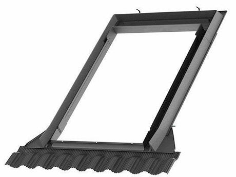 78x180 cm VELUX Pro EDW MK12 1000 Tile Flashing with Insulation | Grey Aluminium Finish.