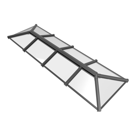 1500 x 6000 mm Stratus Aluminium Roof Lantern Style 6 (Traditional).