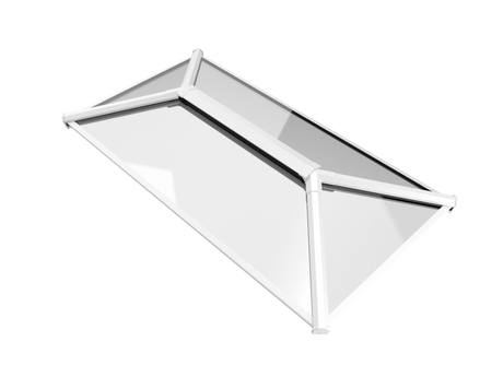 1200 x 2000 mm Stratus Aluminium Roof Lantern Style 1 (Contemporary).