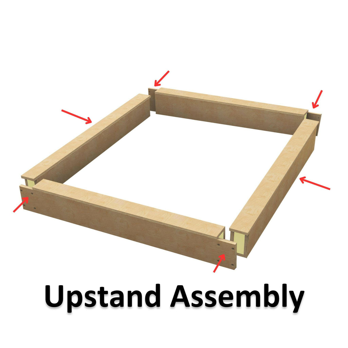 750 x 2000 mm Insulated Upstand for Roof Lantern.
