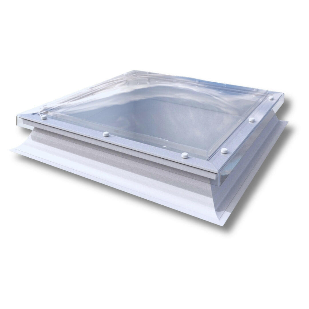 450 x 450 mm Polycarbonate Fixed Dome Rooflight by Mardome Trade.