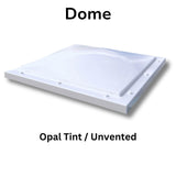 450 x 450 mm Polycarbonate Fixed Dome Rooflight by Mardome Trade.