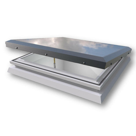 1200 x 1200 mm Brett Martin Manual Opening Flat Roof Skylight.