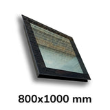 800 x 1000 mm LD Frameless Triple Glazed Pitched Roof Skylight.