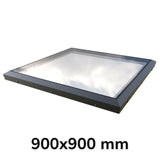 900 x 900 mm Brett Martin Fixed Flat Roof Skylight.