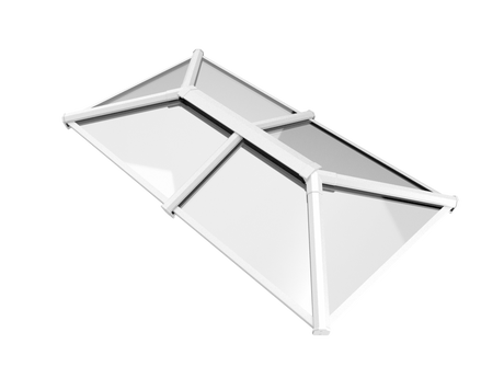 750 x 1500 mm Stratus Aluminium Roof Lantern Style 2 (Traditional).