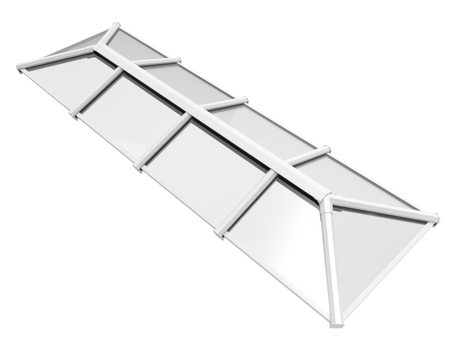 750 x 3500 mm Stratus Aluminium Roof Lantern Style 6 (Traditional).